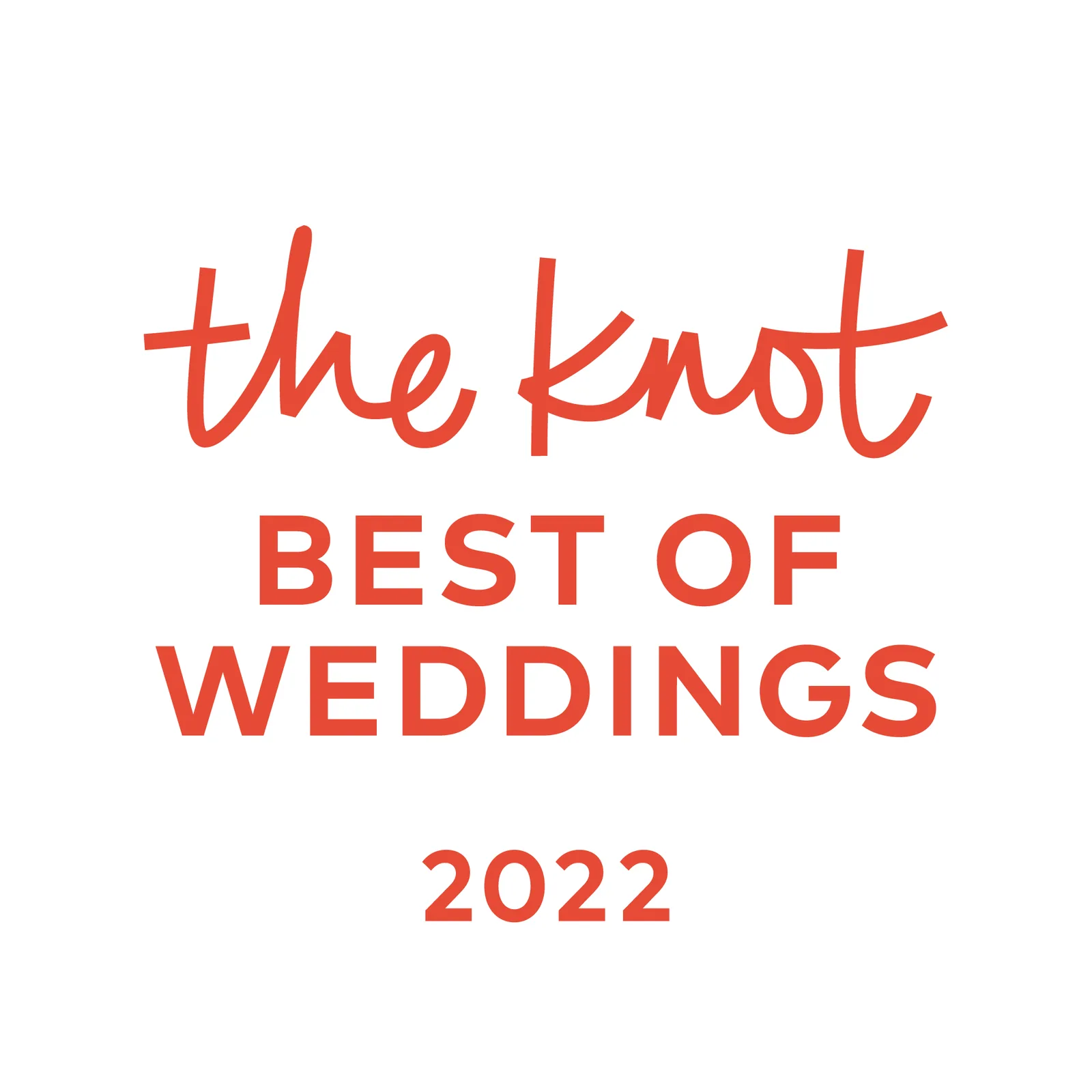 PRECIOUS PICS NAMED WINNER OF THE KNOT BEST OF WEDDINGS 2022