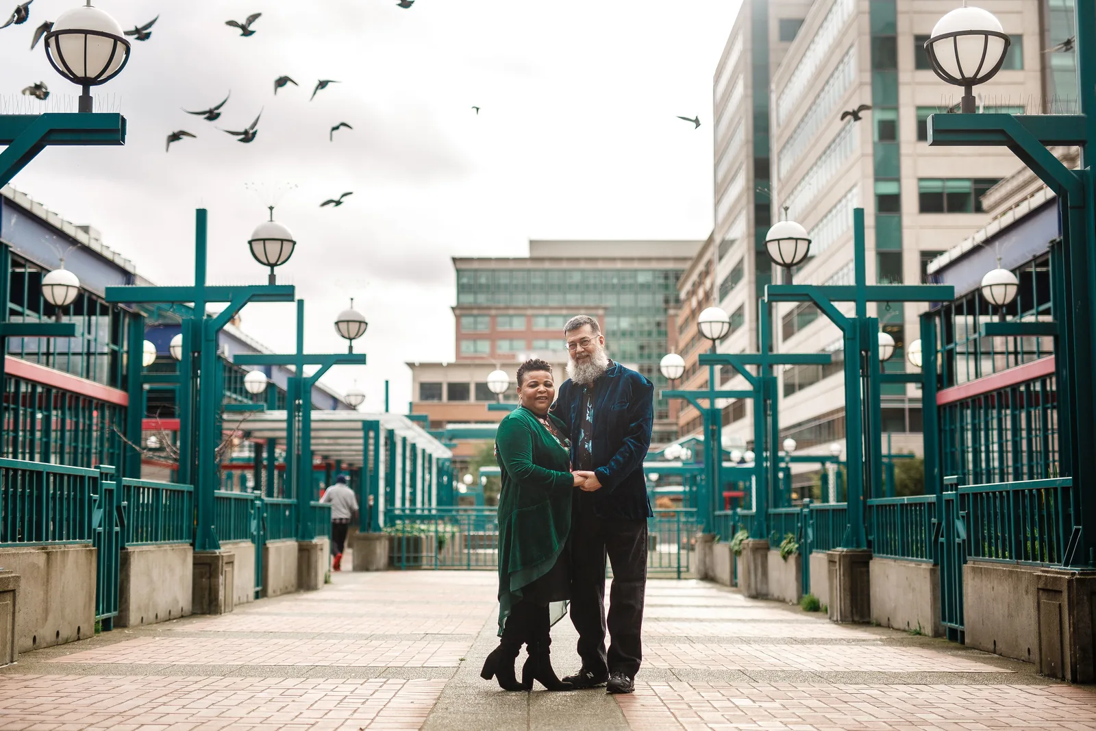 AESTHETIC Urban Love | Engagement Session at Union Station, Seattle, WA
