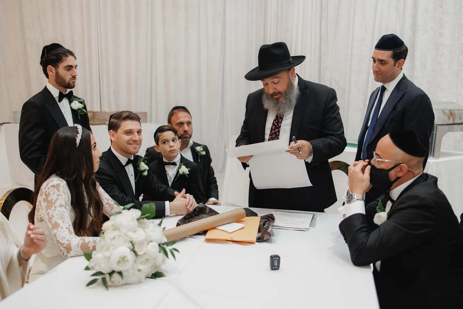Jewish wedding photography by Precious Pics