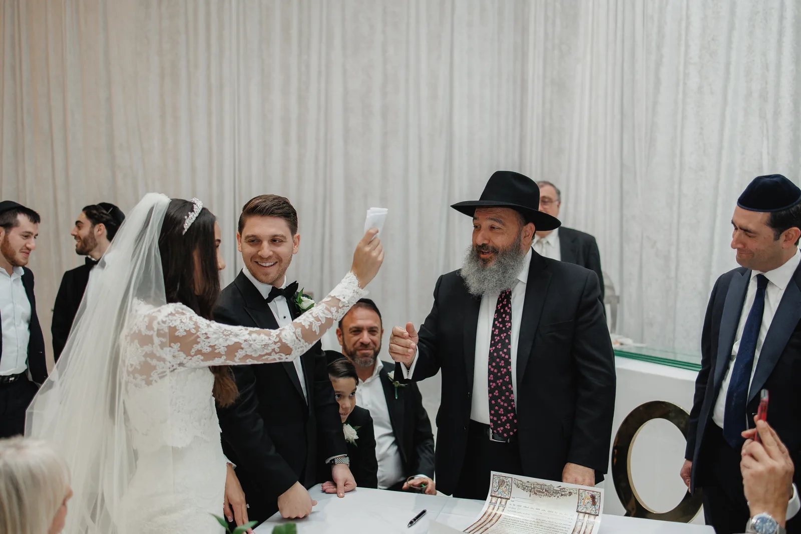 Jewish wedding photography by Precious Pics